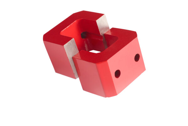 Sistema magnetico a ponte - 2 fori passanti